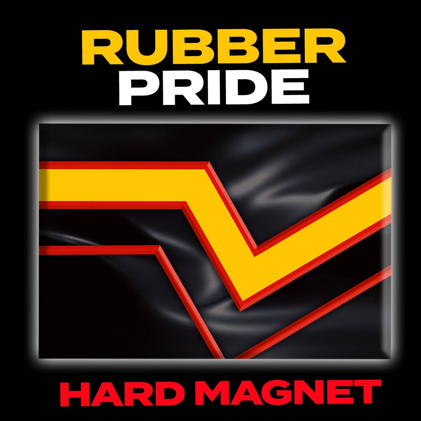 Rubber Pride Flag Magnet