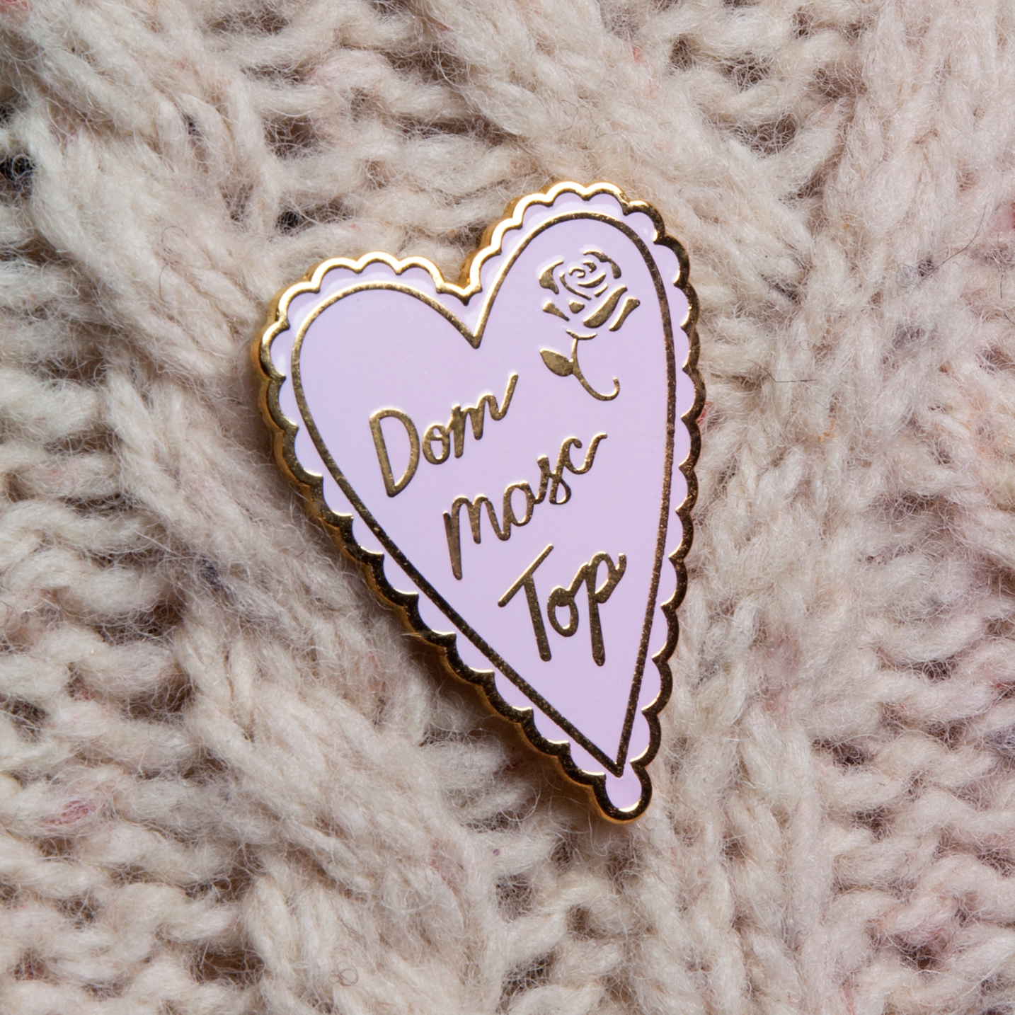 Dom Masc Top Pin