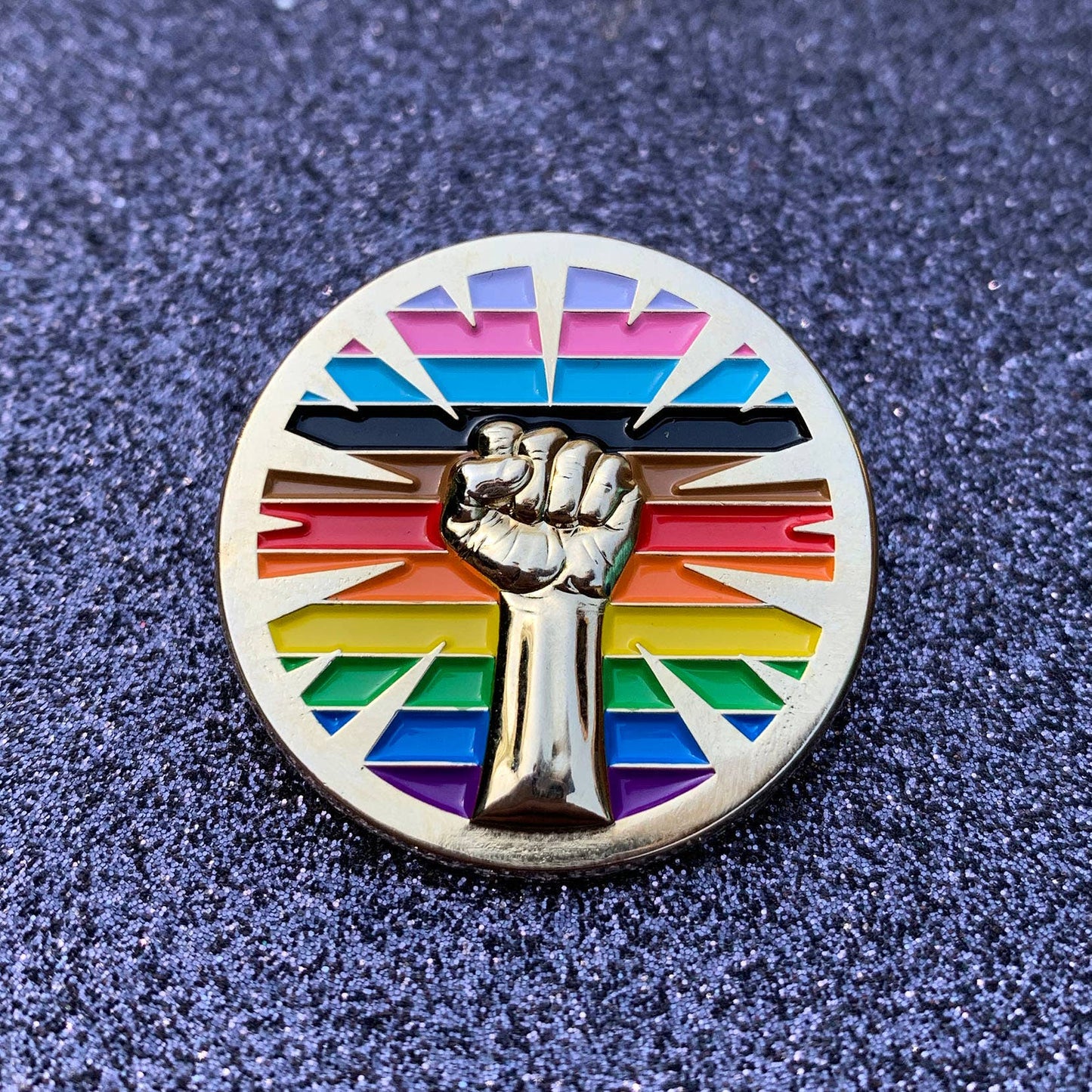 Pride Resist Fist Pin