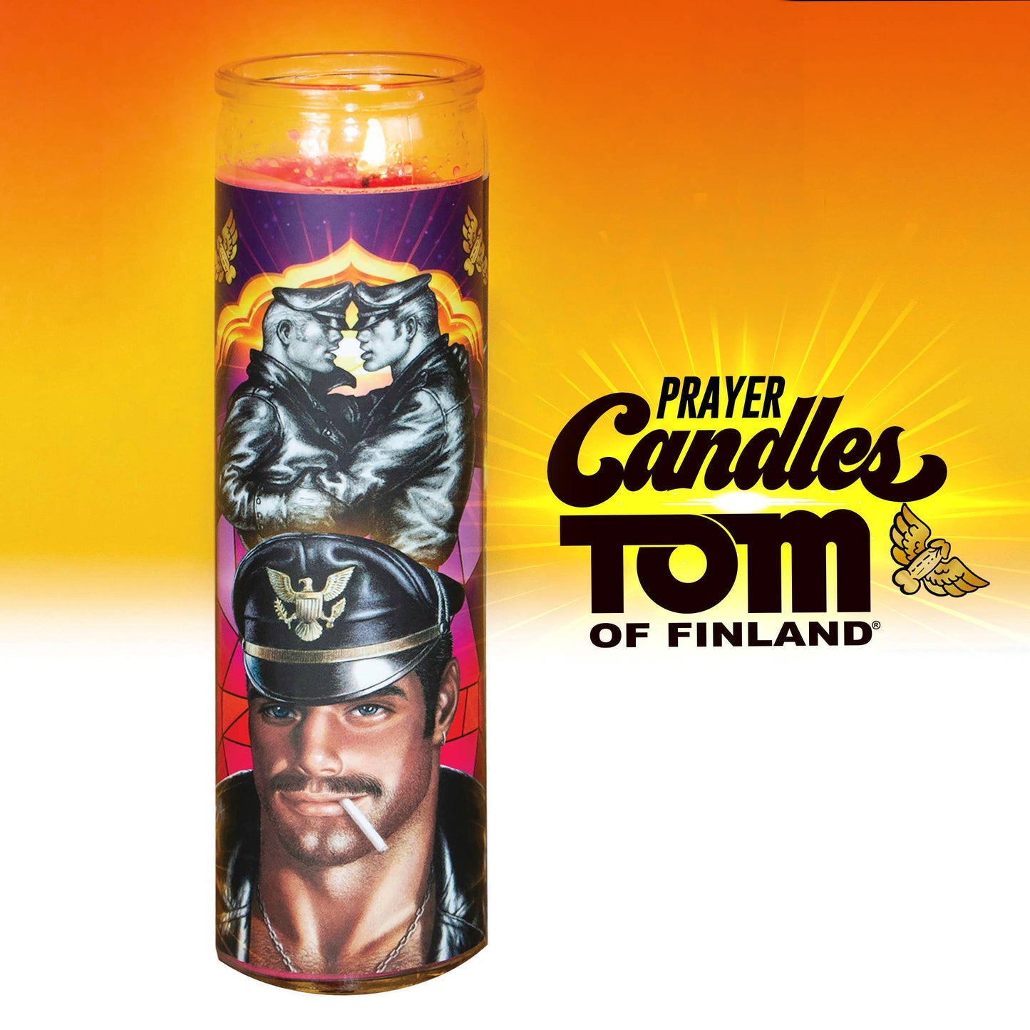 Tom of Finland "Leather Daddy" Prayer Candle