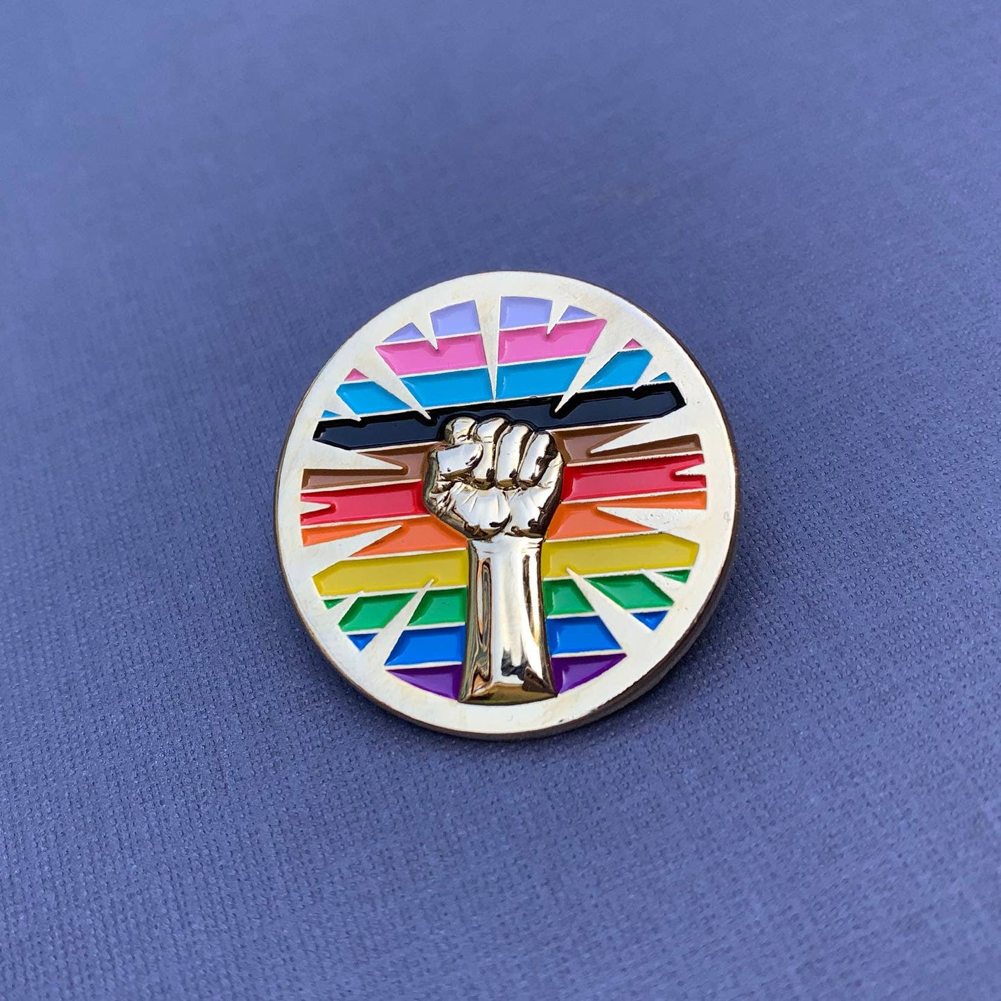 Pride Resist Fist Pin