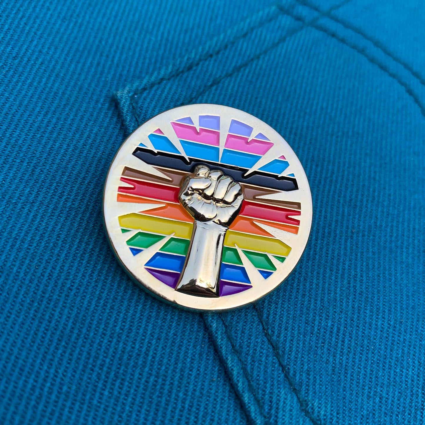 Pride Resist Fist Pin
