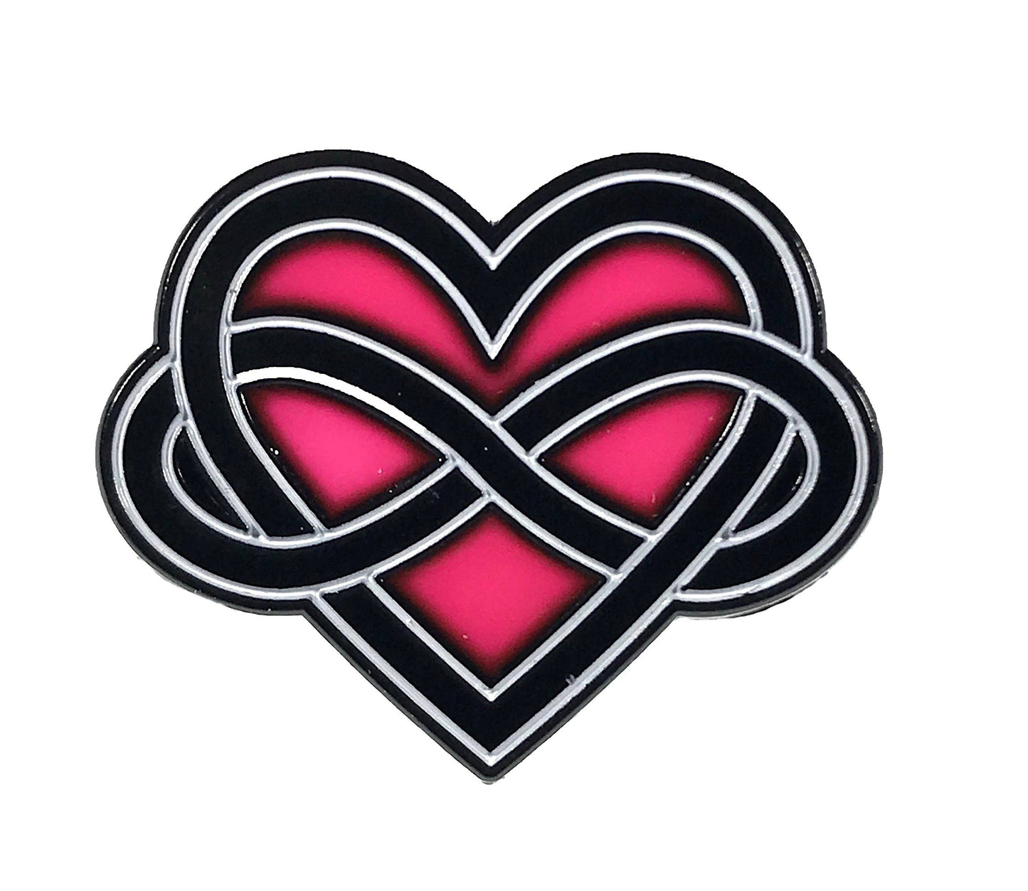 Infinite Love Polyamory Enamel Pin