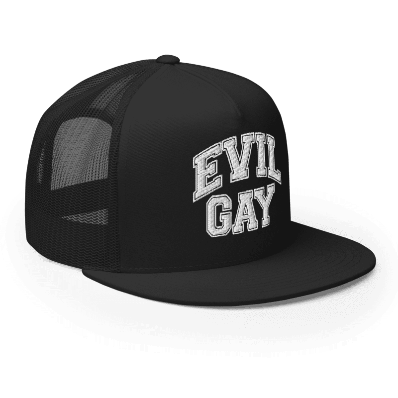 EVIL GAY TRUCKER HAT