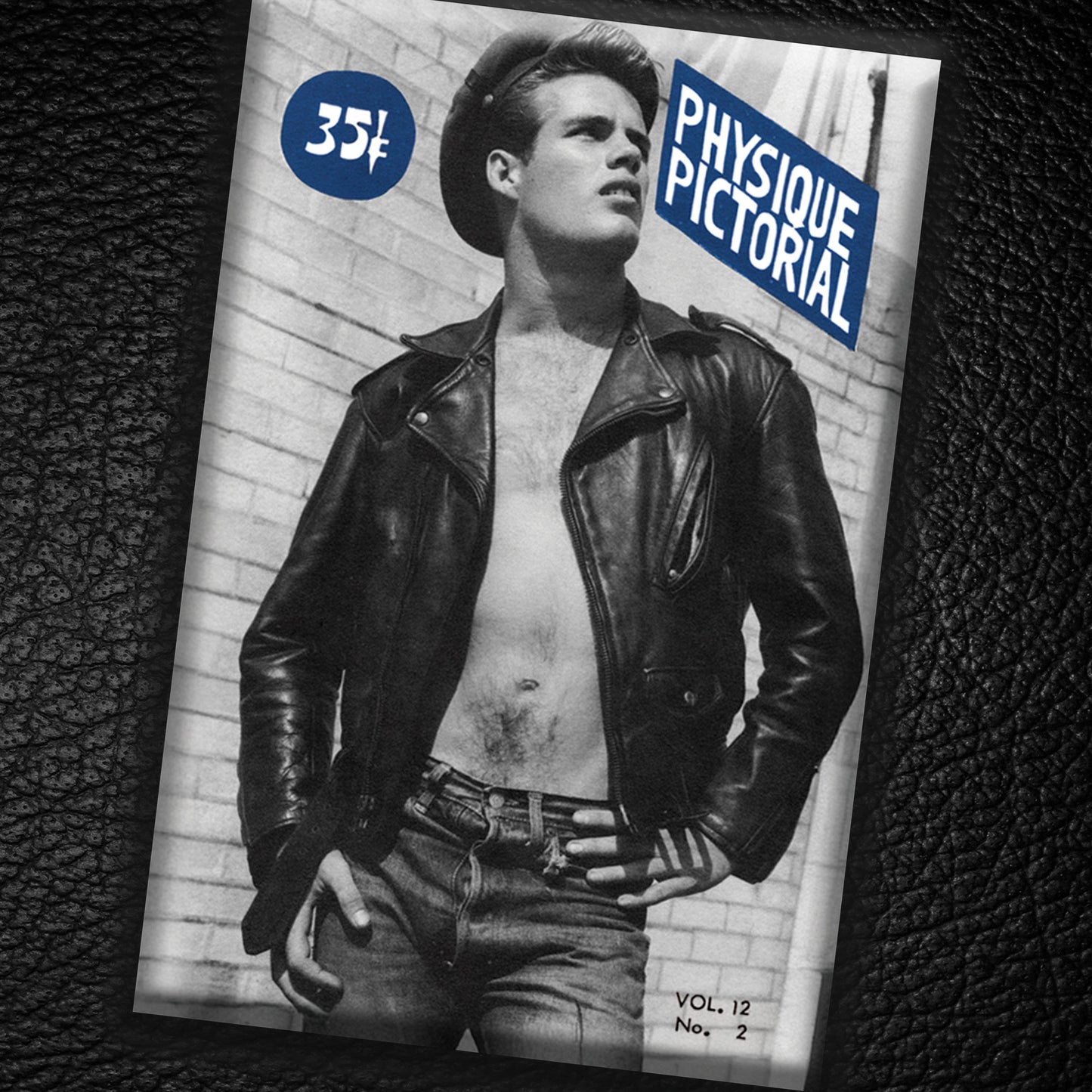 Physique Pictorial Bob Mizer Magnets — LEATHER LAD