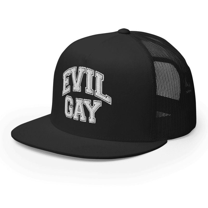 EVIL GAY TRUCKER HAT