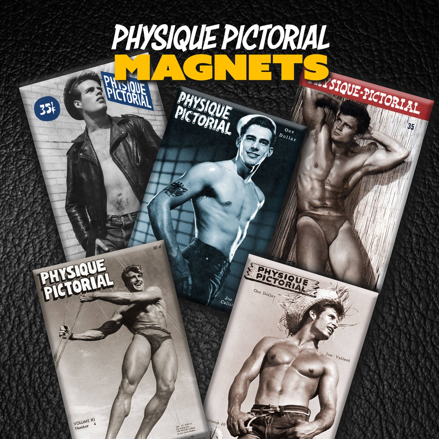 Physique Pictorial Bob Mizer Magnets — FISHNETS