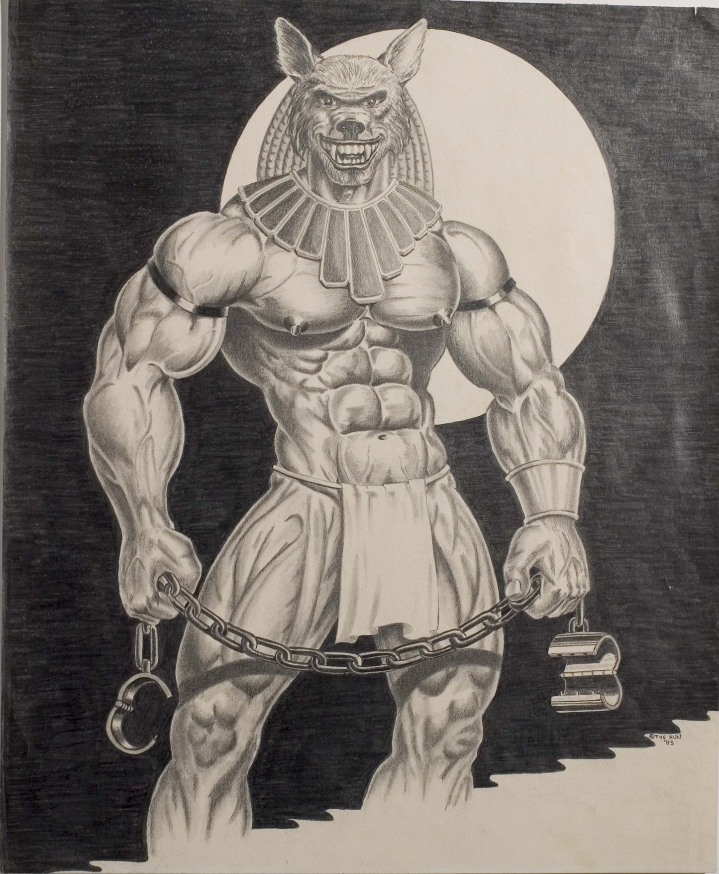 LAM Postcards - Anubis