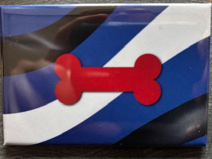 Pup Pride Flag Magnet