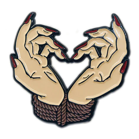 Bound By Love Enamel Pin