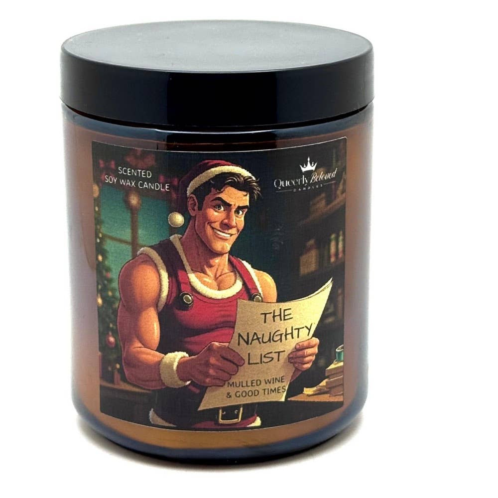 Queerly Beloved 7 oz Scented Holiday Candles