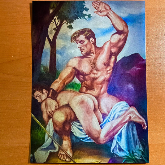 LAM Postcards - Classical Spanking