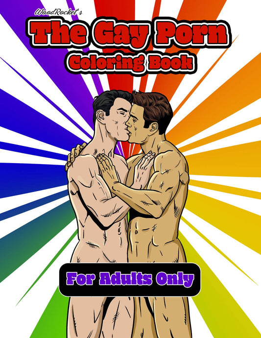 Gay P0rn Coloring Book, CB-021: Red, Multi